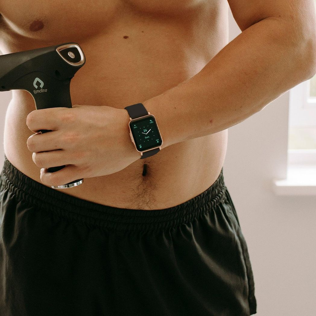 Gymcline Ciro Fitness Tracker (25 Sports Modes, IP68) Black