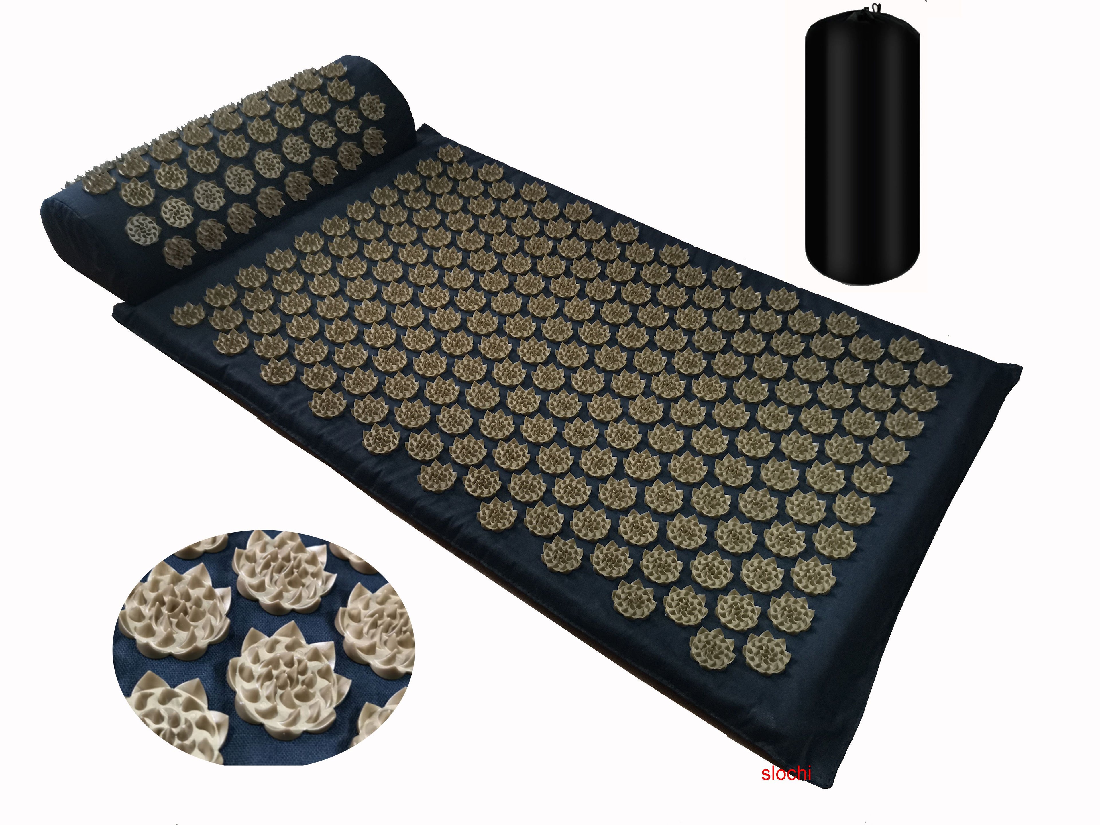 Acupressure Mat for Deep Relaxation - Lightweight & Portable Health Aid