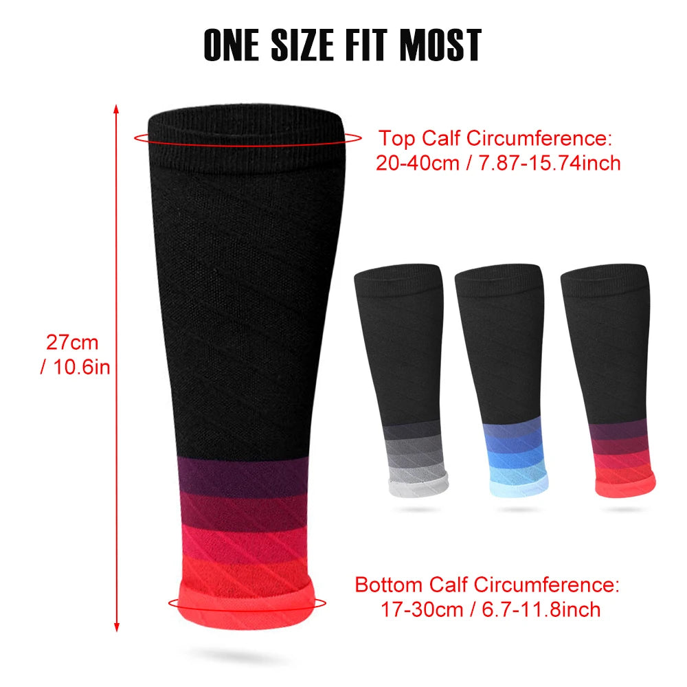 SPRRTOR Compression Calf Sleeves for Injury Relief - Footless Design