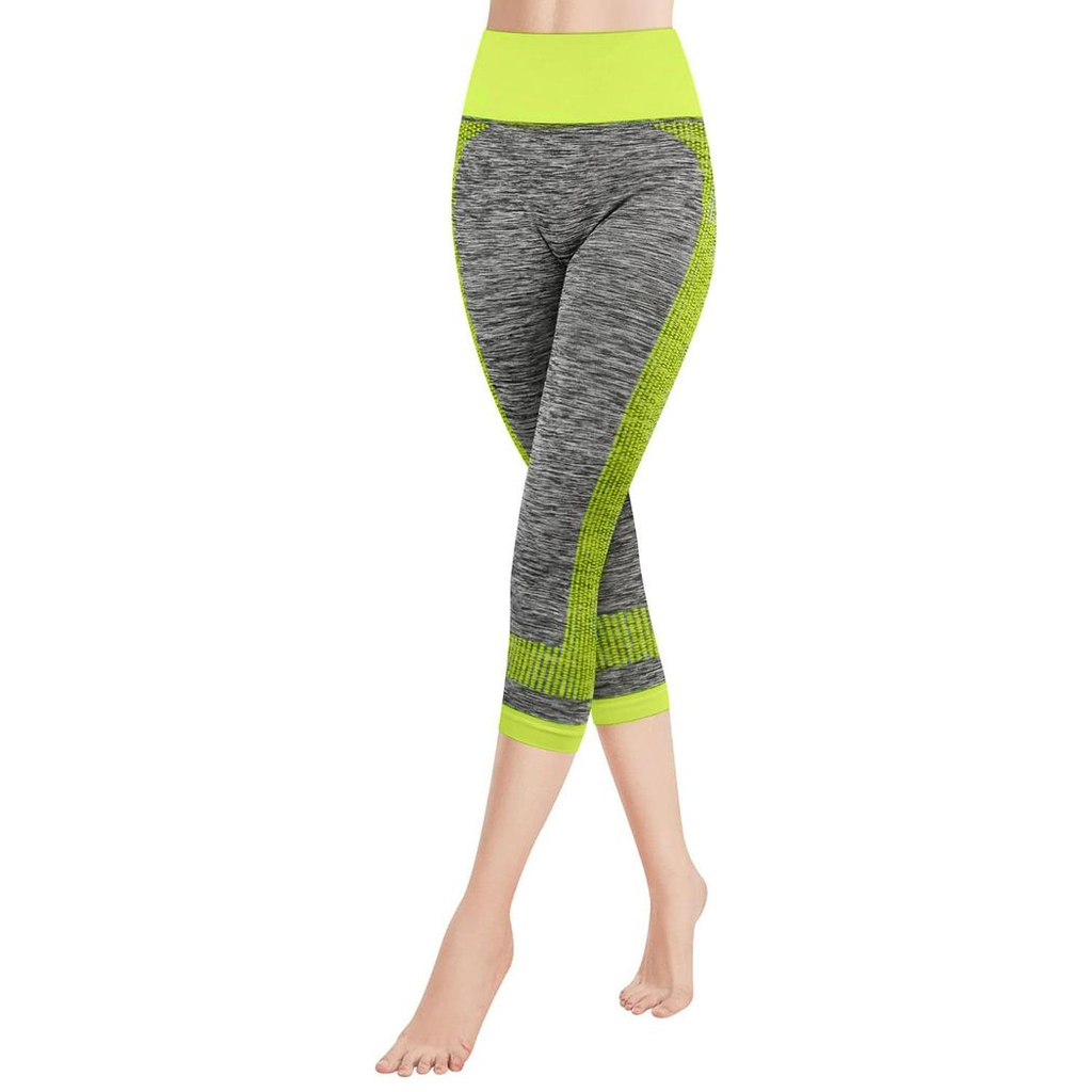Aquarius Fitness Women’s Yoga Sportswear Set, Green (Small)