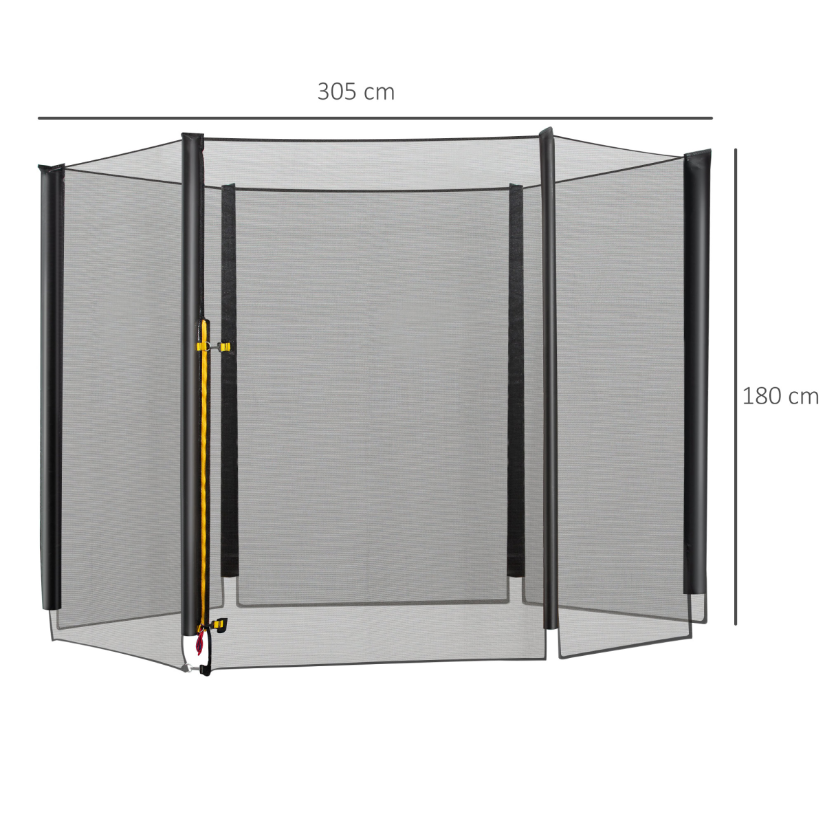 10FT Replacement Trampoline Safety Net Enclosure Surround (HTML)