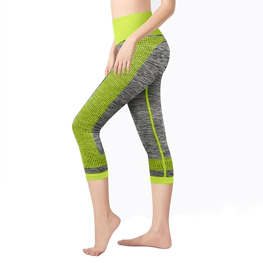 Aquarius Fitness Women’s Yoga Sportswear Set, Green (Small)