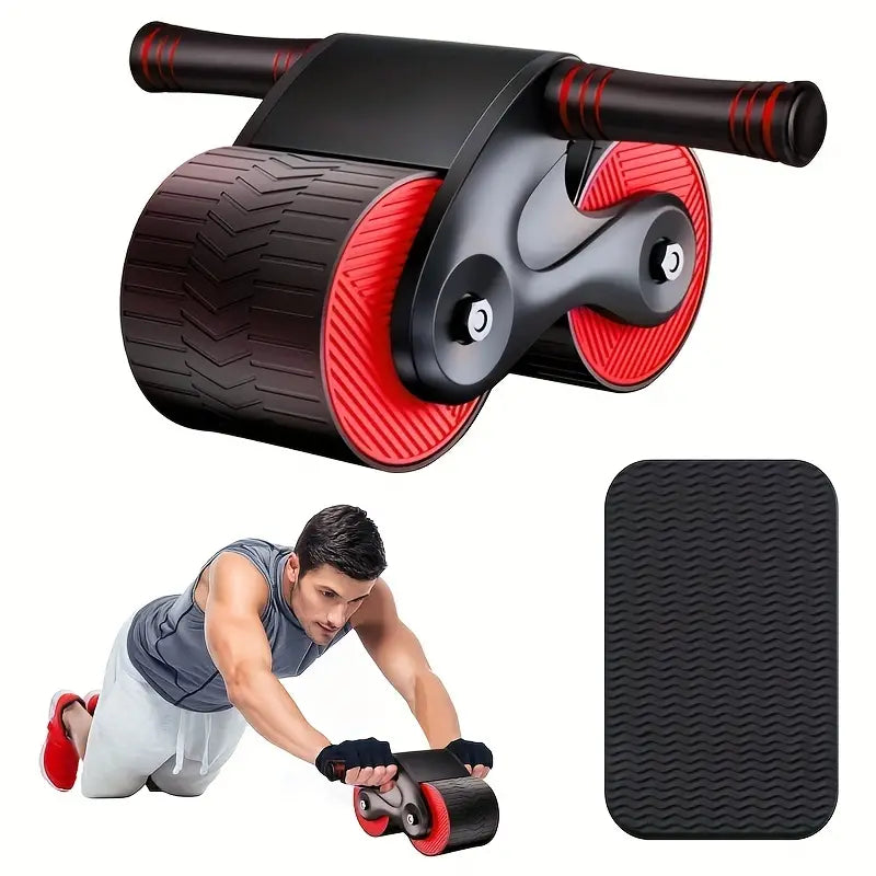 Automatic Rebound Abdominal Muscle Training Wheel-0