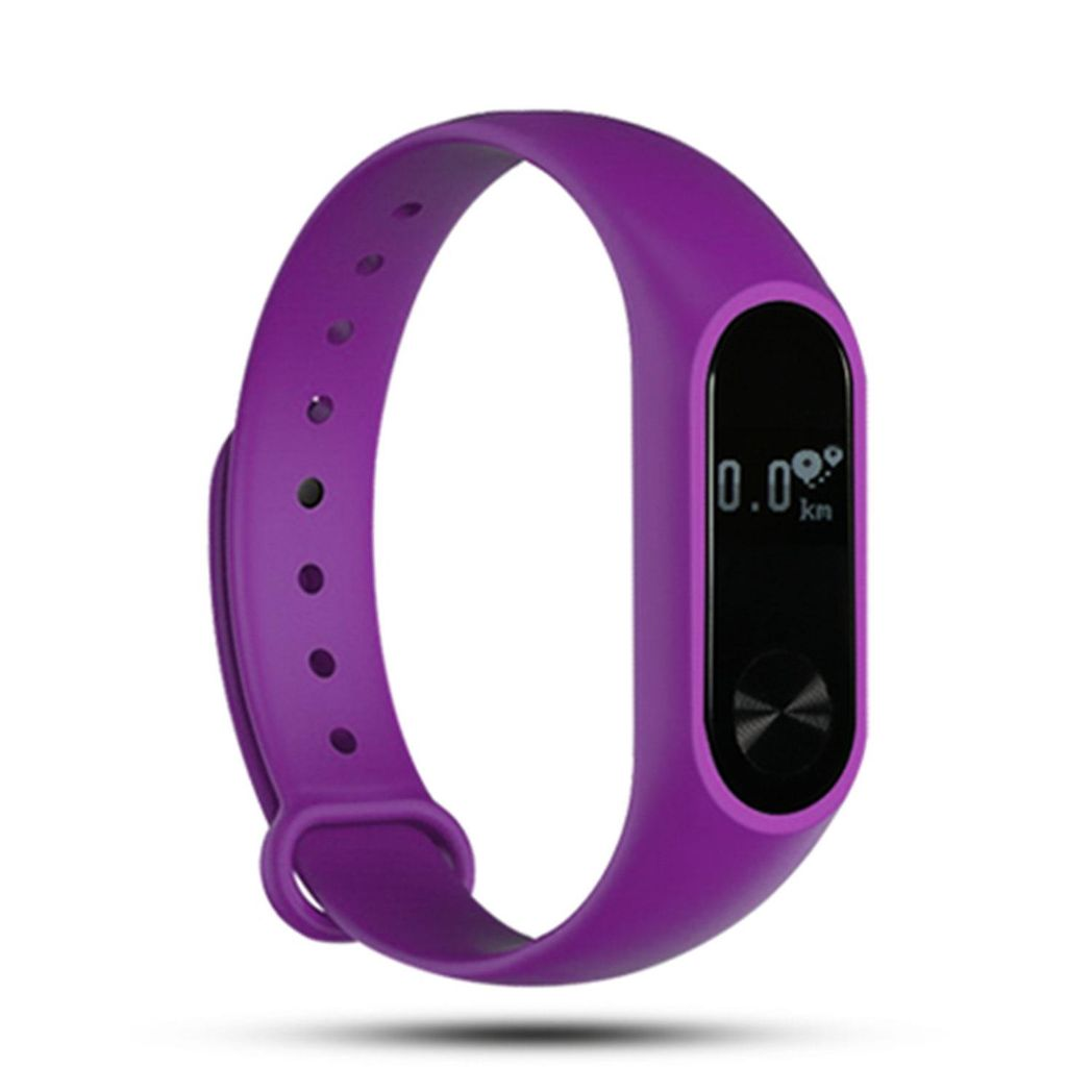 Aquarius AQ112 Fitness Tracker with Heart Rate Monitor – Purple