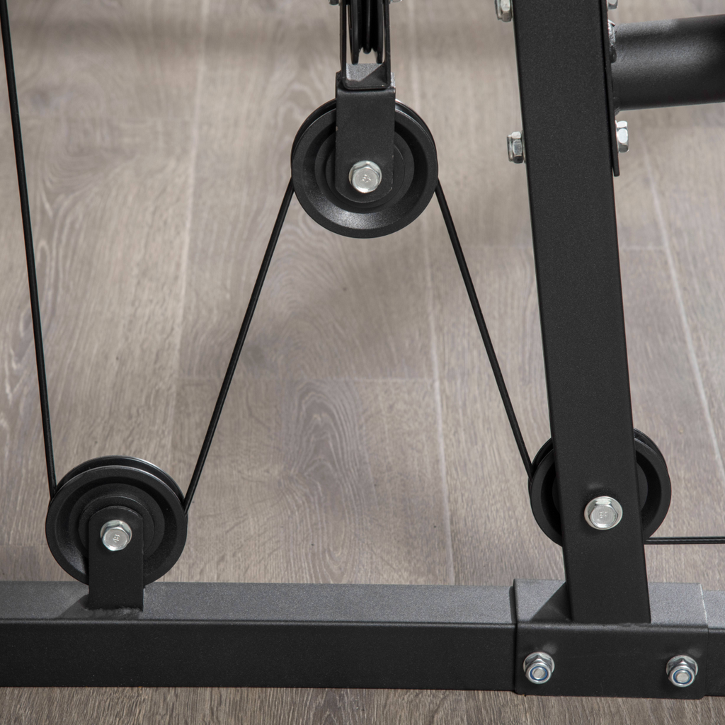 Multifunction Home Gym Machine with 45kg Weight Stack, for Full Body Workout