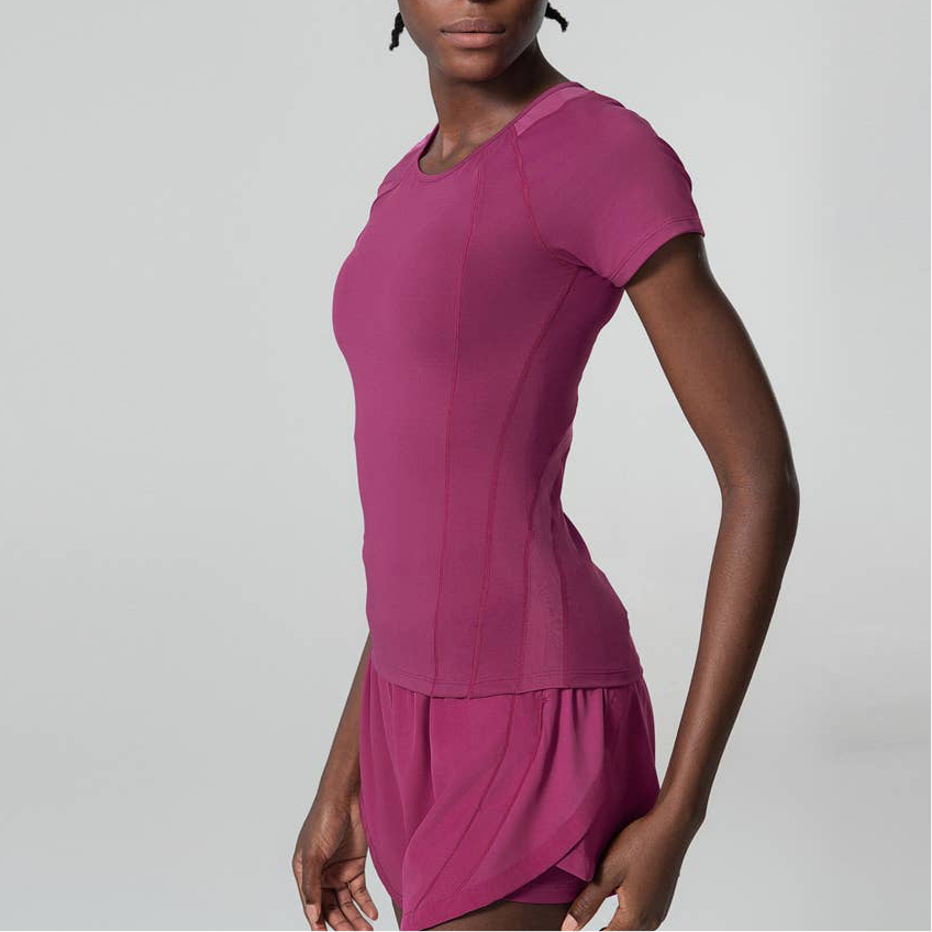 FlexFit Short Sleeve Yoga & Fitness Tee-2