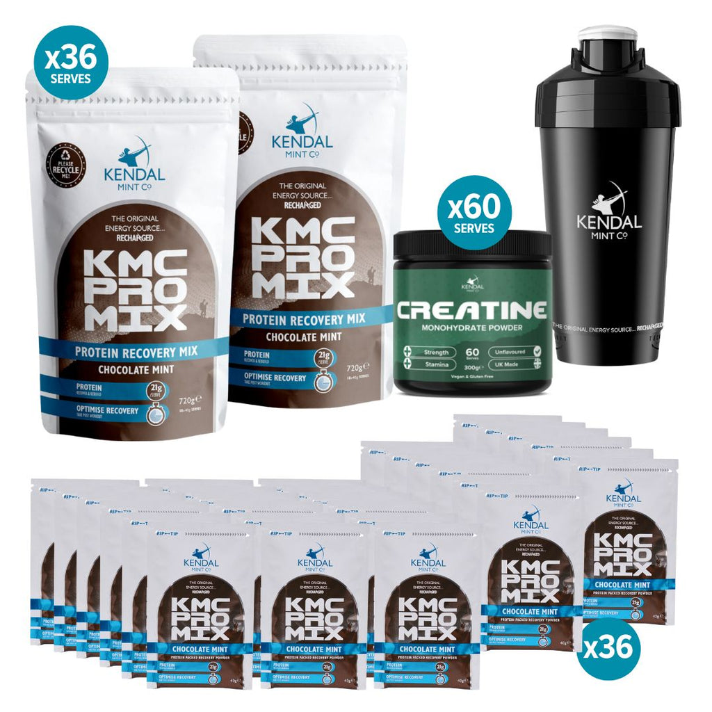 Ultimate Protein Recovery Bundle - 132 Serves & Shaker-0