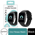 Gymcline Ciro Fitness Tracker (25 Sports Modes, IP68) Black