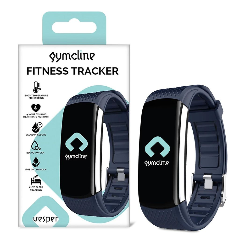 Gymcline Vesper Fitness Tracker with Body Temperature Monitoring
