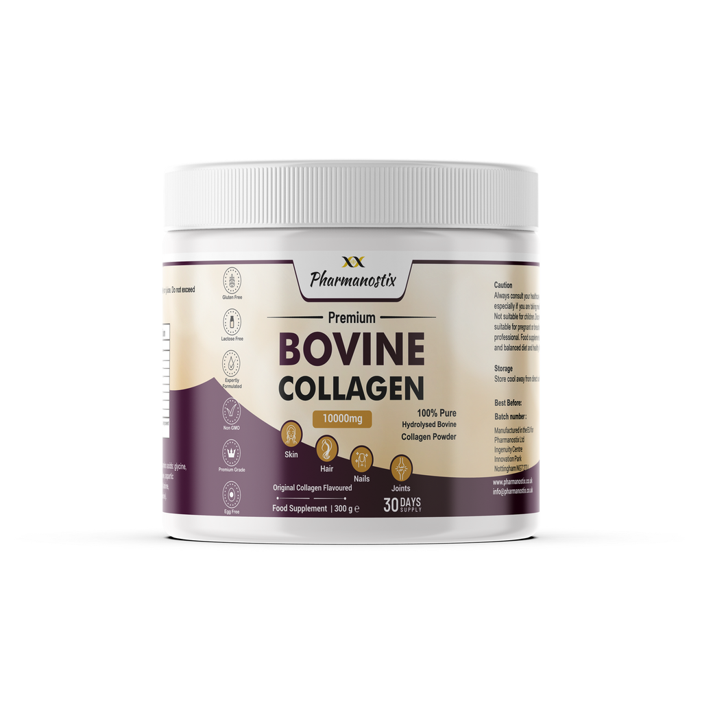 Premium Collagen Powder 300g - 100% Pure Bovine Collagen Type 1 & 3-0