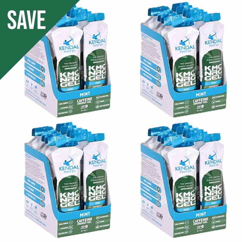 KMC NRG GEL+ Mint Flavour Caffeine Bundle L (48x70g Gels)-4
